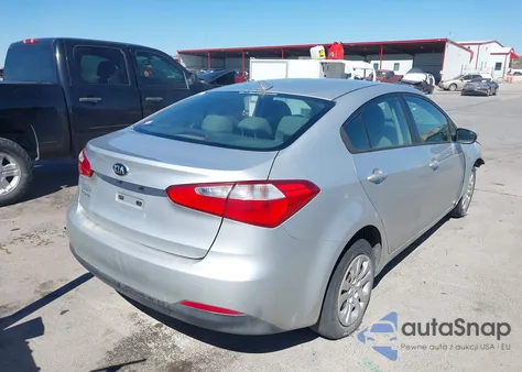 2016 Kia Forte Lx из США, поврежденный, VIN KNAFK4A6XG5539136